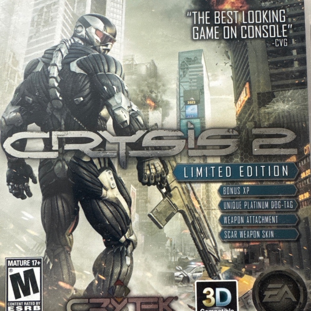 Crysis 2 Limited Edition